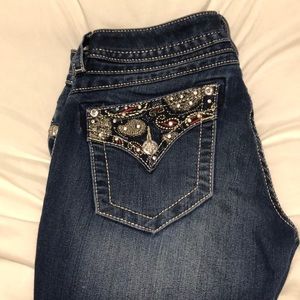 Miss me boot cut jeans size 28